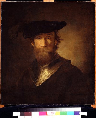 Vieux soldat au béret noir - Christoph Paudiss