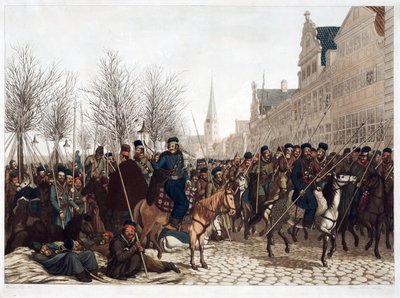 Cosaques à Hambourg, 18 mars 1813 - Suhr, Christoph - Christoph Suhr