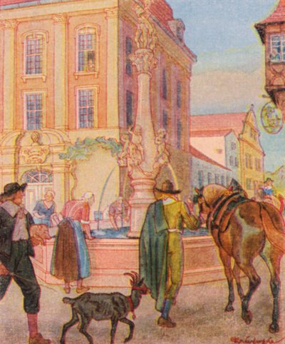 Brunnen Und Tranke - Christophe (1856 1945)