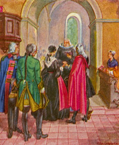 Burgertrauung In Augsburg - Christophe (1856 1945)