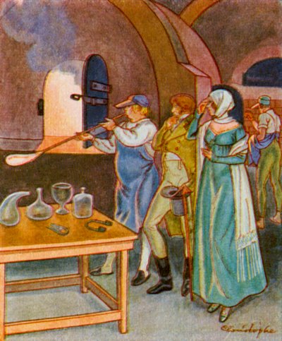 Souffleur de verre - Christophe (1856 1945)
