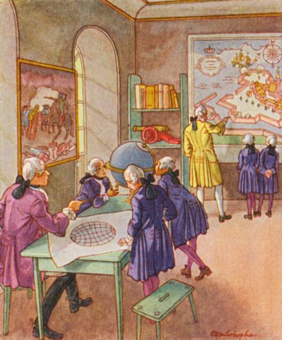 École de guerre - Christophe (1856 1945)