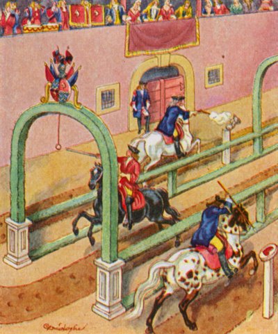 Ringelstechen / Ring Riding - Christophe (1856 1945)