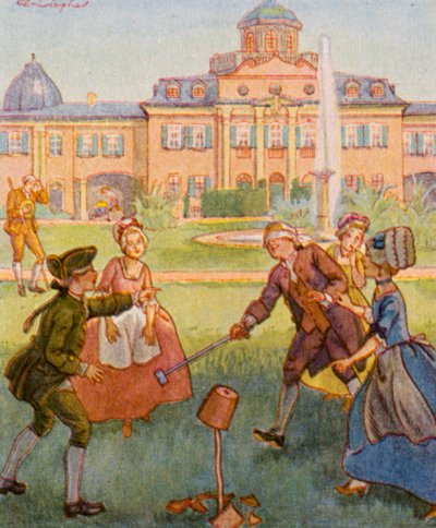 Topfschlagen - Christophe (1856 1945)