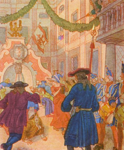 Weinbrunnen Und Ochse - Christophe (1856 1945)