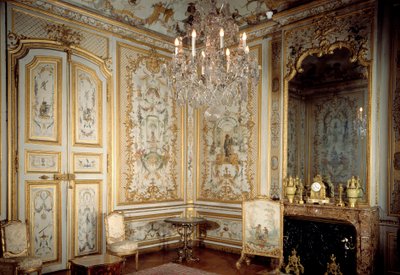 Vue du Cabinet des Singes ou "La Grande Singerie" par Christophe Huet (1700-1759) 1737 Chantilly, Musée Condé - Christophe Huet
