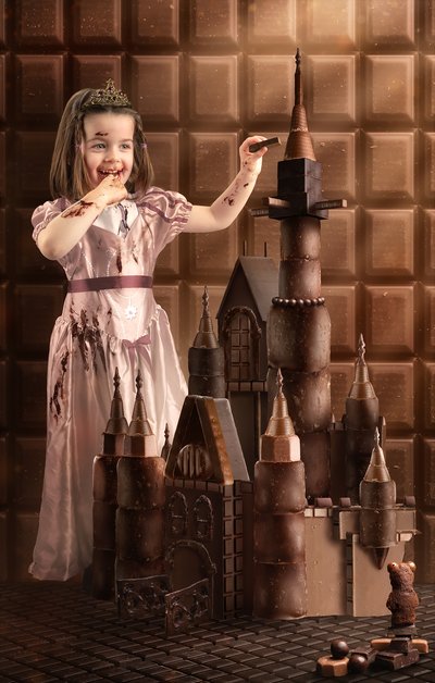 Le château de la princesse au chocolat - Christophe Kiciak
