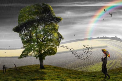 Pluie surréaliste et espoir - Christophe Kiciak