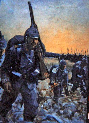 Infanterie allemande de 1914 en uniforme de campagne - Christopher (after) Clark