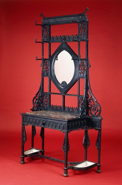 Porte-manteau en fonte de Coalbrookdale - Christopher Dresser