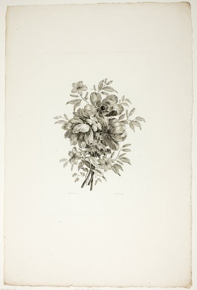 Bouquet avec coquelicots, d