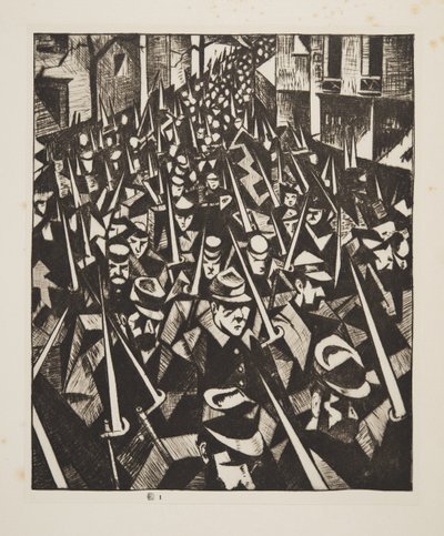 Une Aube - Christopher Richard Wynne Nevinson