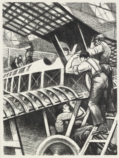 Assemblage de pièces, 1917 - Christopher Richard Wynne Nevinson