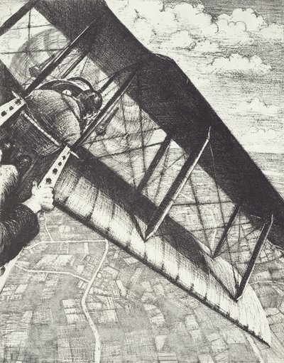 Bancaire à 4000 pieds, vers 1918 - Christopher Richard Wynne Nevinson