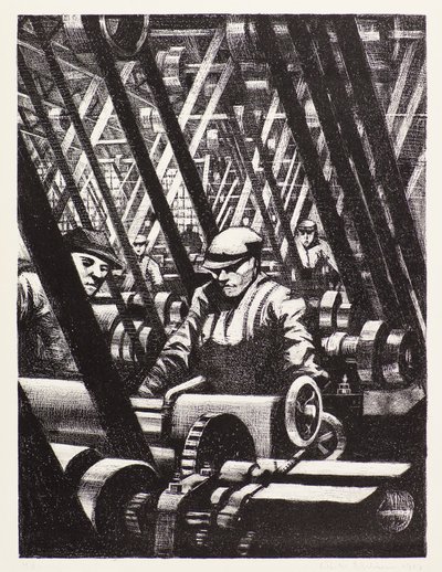 Fabrication de la Machine - Christopher Richard Wynne Nevinson