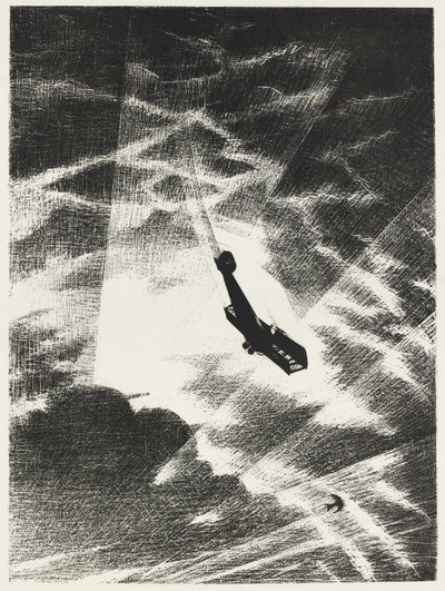 Attaque sur un Taube, 1917 - Christopher Richard Wynne Nevinson