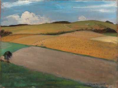 Le Trundle à Goodwood, années 1930 - Christopher Richard Wynne Nevinson
