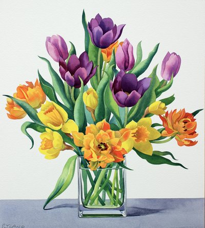 Fleurs de printemps - Christopher Ryland