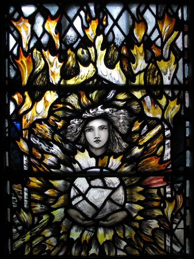 Archange Saint Uriel, Cathédrale de Canterbury - Christopher Whall