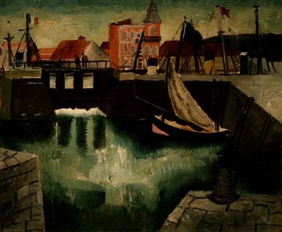 Port, Dieppe - Christopher Wood