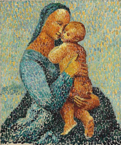Mère et enfant - Christopher Wood