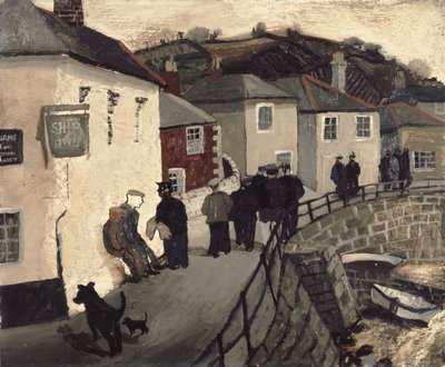 Auberge du Navire, Mousehole - Christopher Wood