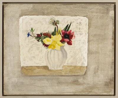 Fleurs de printemps dans un pot blanc, vers 1928 - Christopher Wood