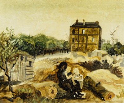 La petite maison brune, Passy, vers 1928 - Christopher Wood