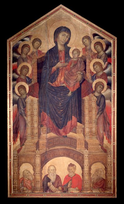 Maestà de la Sainte Trinité - Cimabue