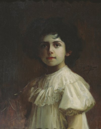 Portrait de Yolande Louise de Savoie enfant - Cipriano Cei