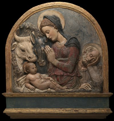La Nativité - Circle of Donatello