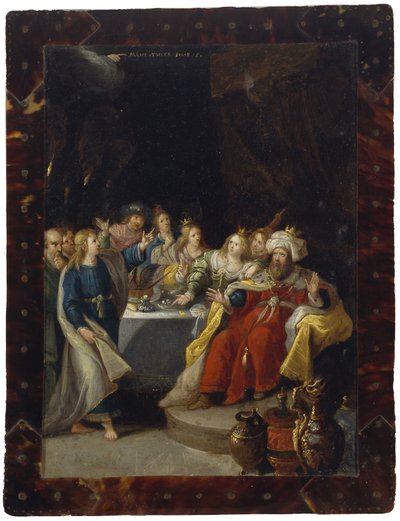 Le festin de Balthazar - Circle of Frans Francken the Younger