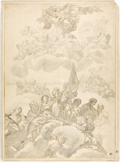 Glorification du Saint - Ciro Ferri