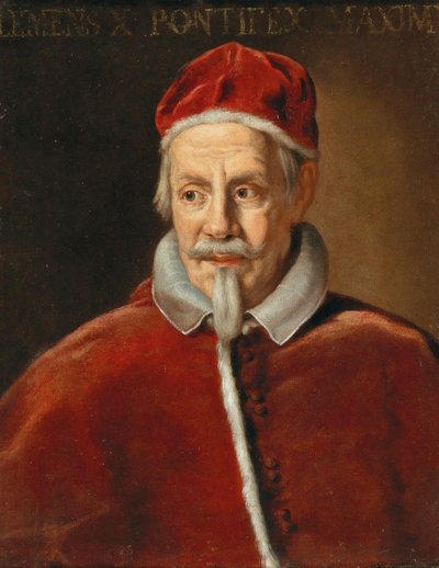 Portrait du pape Clément X 1590-1676 - Ciro Ferri