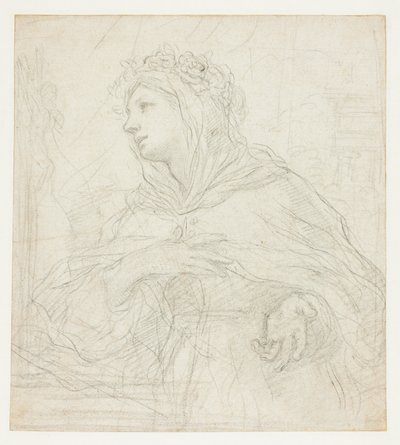 Étude de Sainte-Rosalie de Palerme - Ciro Ferri