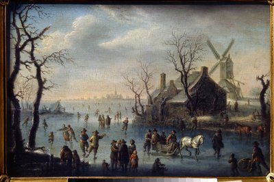 Patineurs - Claes  Molenaer