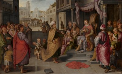 Le Jugement de Cambyse, 1620 - Claes Jacobsz van der Heck