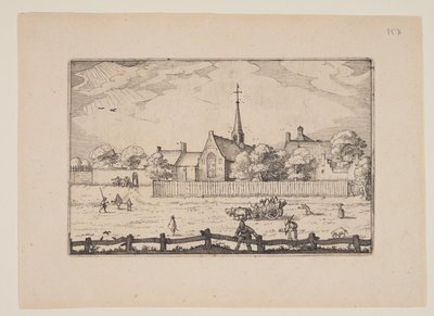 La léproserie de Haarlem, d