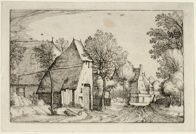 Route du village, planche trois d