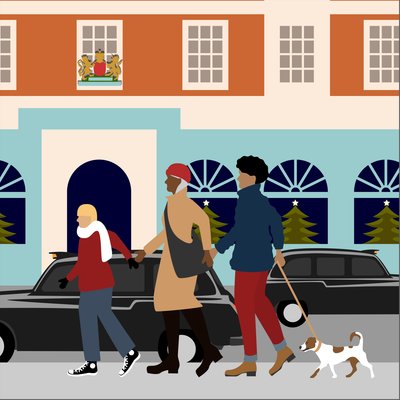 Shopping de Noël - Claire Huntley