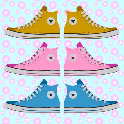 Délice Converse - Claire Huntley
