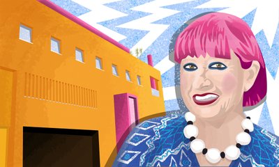 Dame Zandra Rhodes et le Fashion & Textiles Museum à Bermondsey, Londres - Claire Huntley