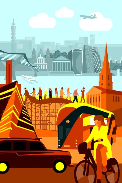 Monuments de Londres - Claire Huntley