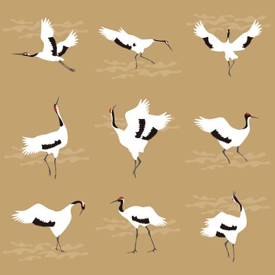 grues orientales - Claire Huntley