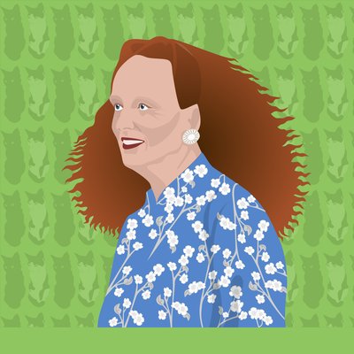 Portrait de Grace Coddington, Directrice Créative de Vogue US - Claire Huntley