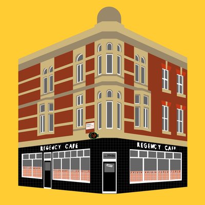 Café Regency, Westminster - Claire Huntley