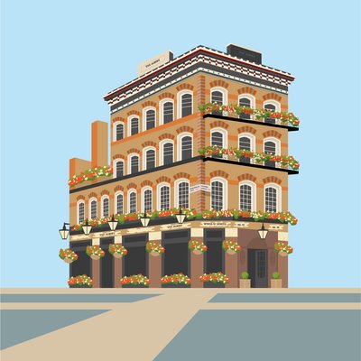 Le Pub Albert, Victoria - Claire Huntley