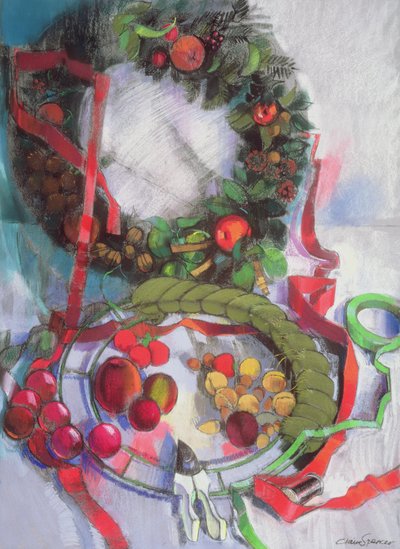 Fabrication de guirlandes de Noël - Claire Spencer