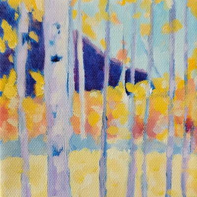 Une forêt automnale aux couleurs chatoyantes - Claire Whitehead