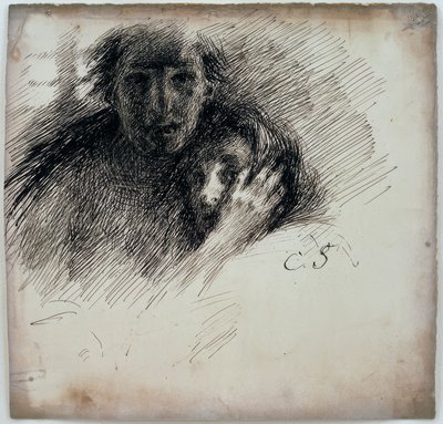Mère protégeant son enfant - Clara Siewert